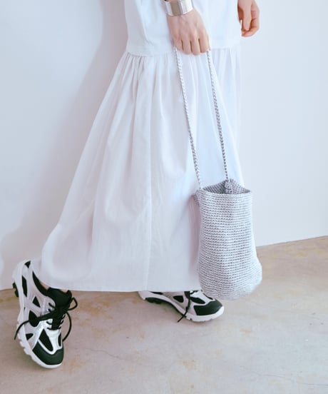 MESH JAGGED SOLE SNEAKERS / 2color