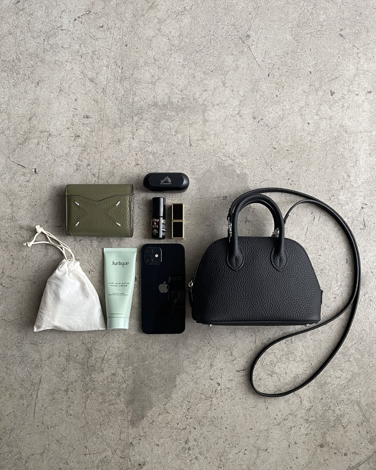 LEATHER MINI BOSTON BAG | JISTORY