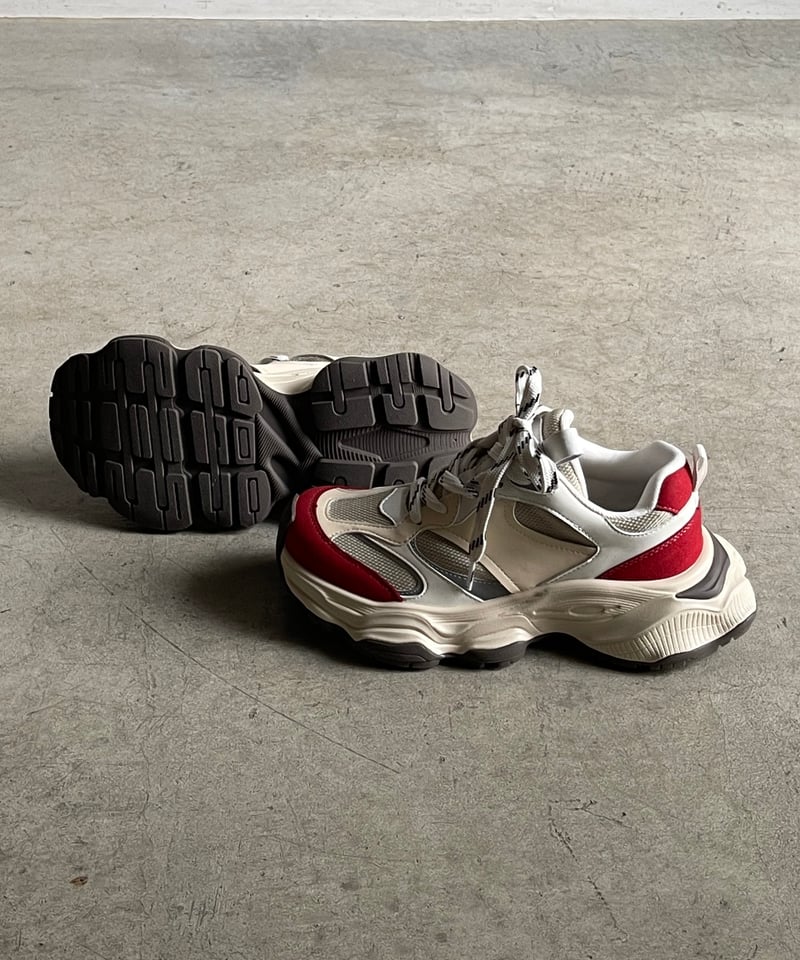 RUGGED MESH DAD SNEAKERS #002 / 2color | JISTORY