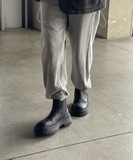 LEATHER CHELSEA BOOTS / 3color