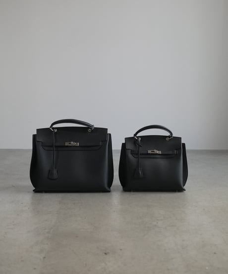 SQUARE BELT HANDLE BAG / 3color　＜送料無料＞