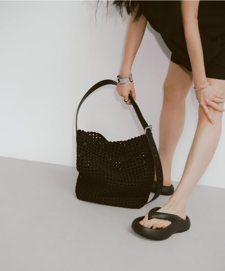 ONE HANDLE MESH BAG / 2color