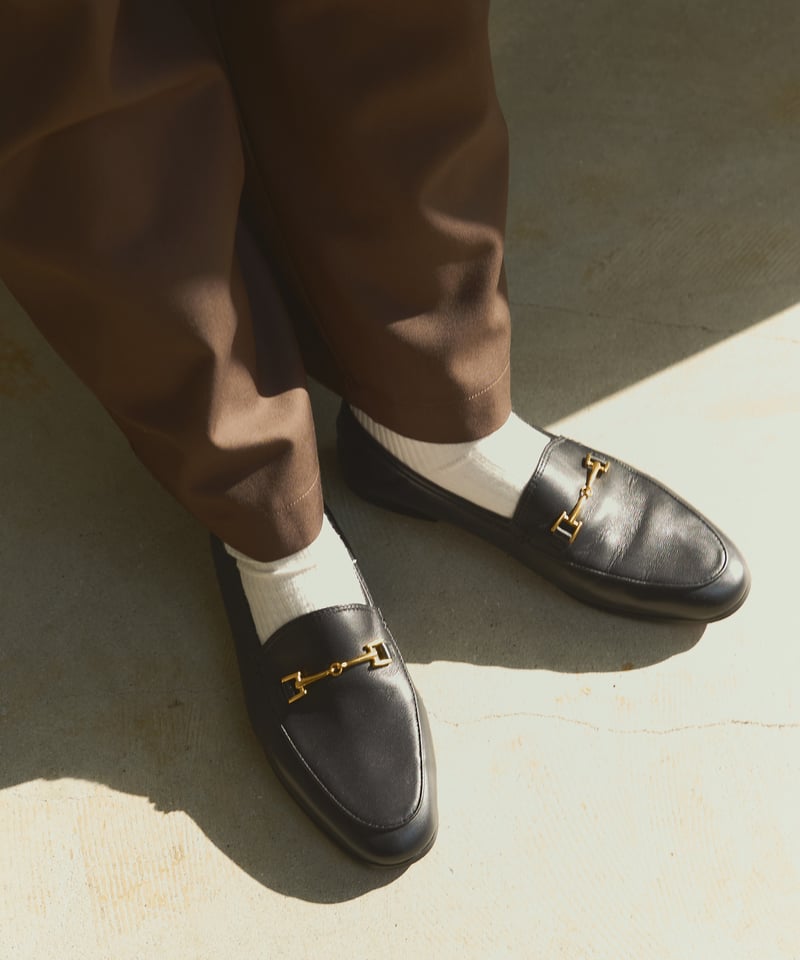 LEATHER BIT LOAFER | JISTORY