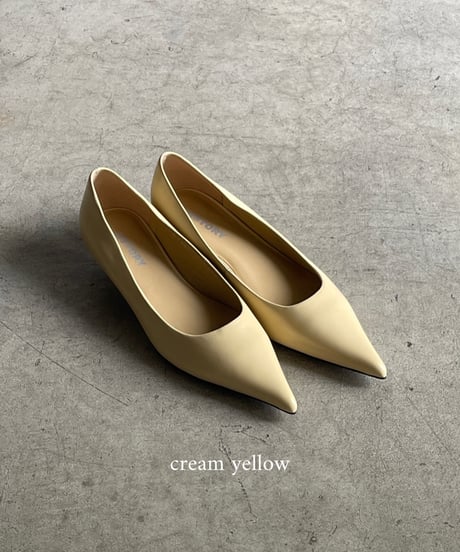 POINTED TOE PUMPS / 4color