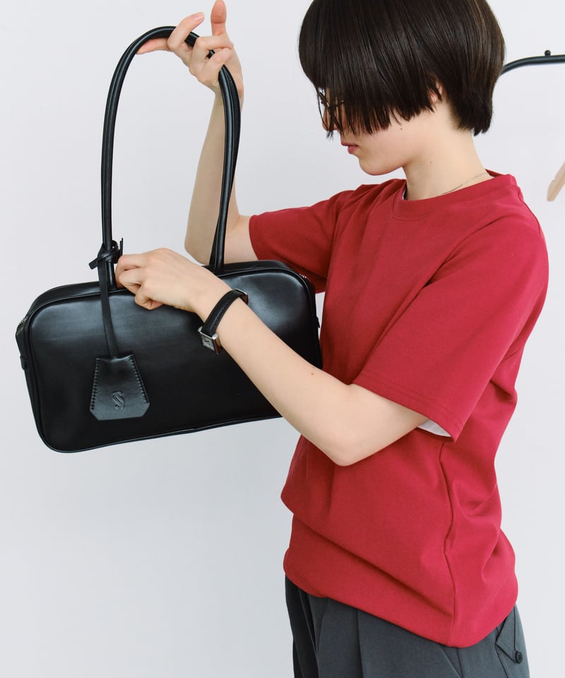 SHOULDER BOSTON BAG / 2color | JISTORY
