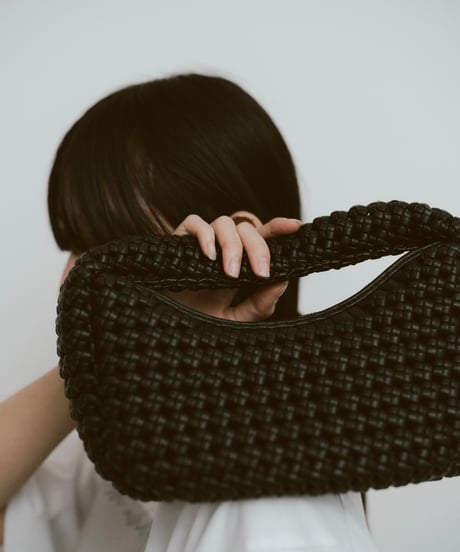 WEAVE HANDLE BAG / 2color