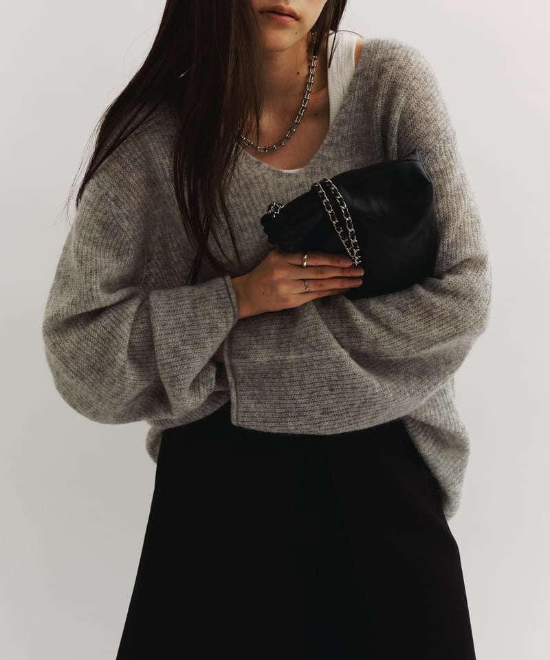 バッグ (JISTORY) CHAIN SHOULDER WRINKLE BAG CHAIN SHOULDER WRINKLE BAG | JISTORY