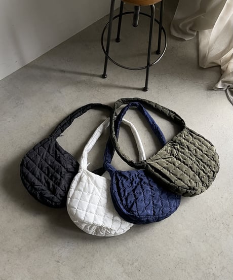 QUILTING SHOULDER BAG / 4color