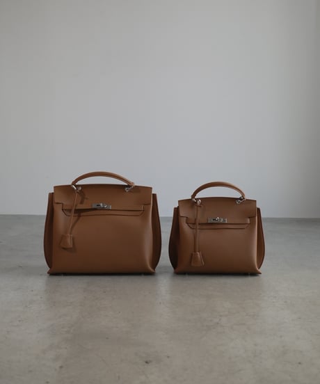 SQUARE BELT HANDLE BAG / 3color　＜送料無料＞
