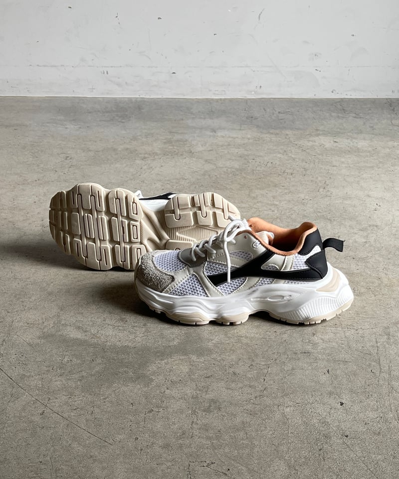 RUGGED MESH DAD SNEAKERS #001 /2color | JISTORY