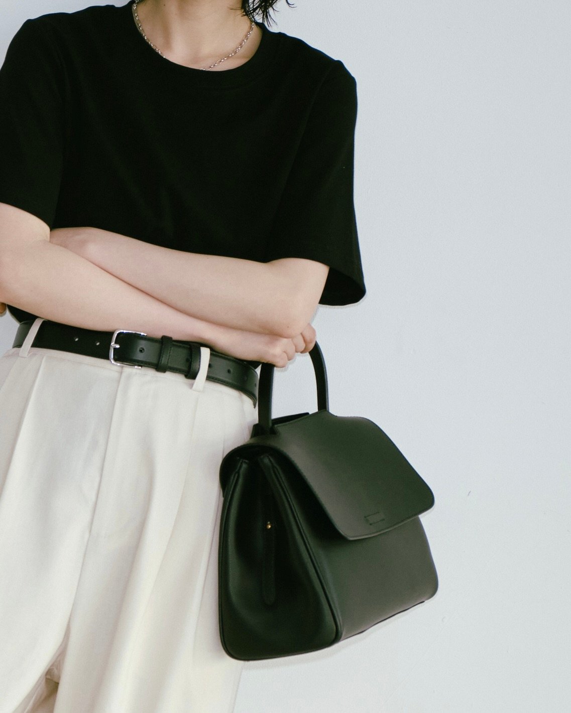 3WAY LEATHER HAND BAG | JISTORY