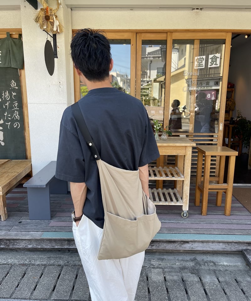 KISHIDA MIKI oversized 2way bag ブラック-