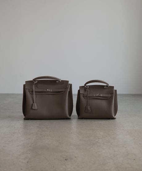 SQUARE BELT HANDLE BAG / 3color　＜送料無料＞