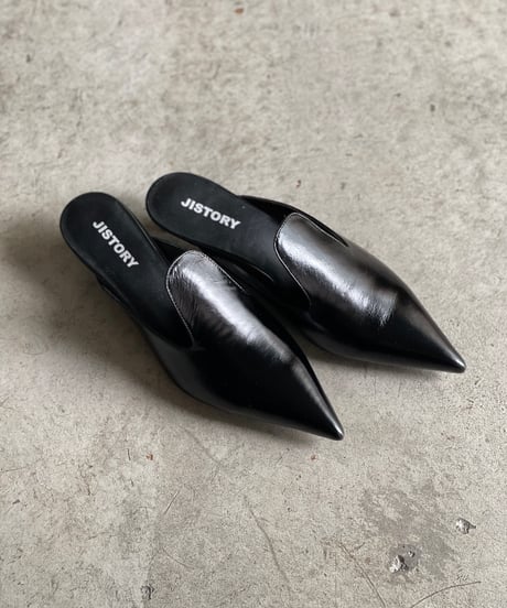 POINTED TOE MULE / 3color