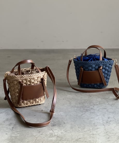 BASKET SHOULDER BAG / 2color