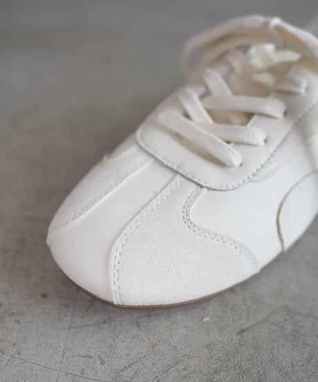 ECO SUEDE ＆ LEATHER SWITCHING SNEAKERS
