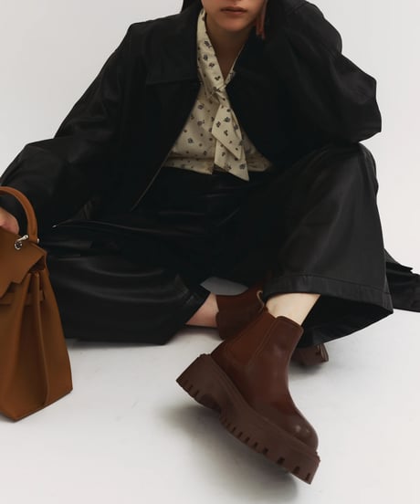 SIDE GORE BOOTS / 2color
