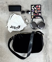 2WAY SUEDE SQUARE BAG