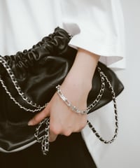 CHAIN SHOULDER WRINKLE BAG