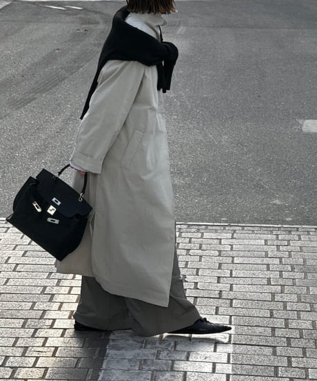 SQUARE BELT HANDLE BAG / 3color　＜送料無料＞