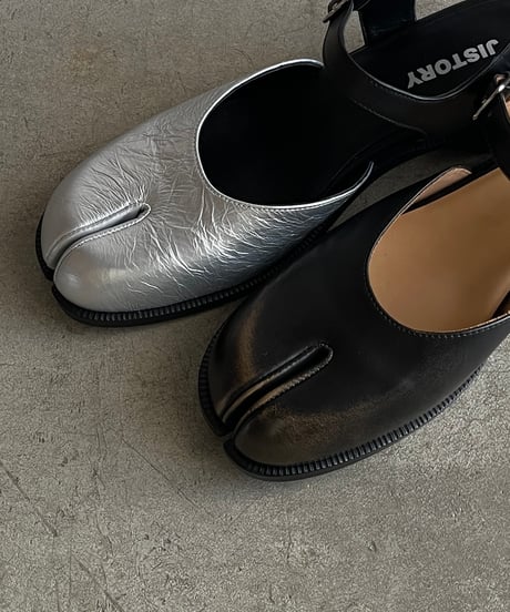 ANKLE STRAP TABI SANDALS / 2color