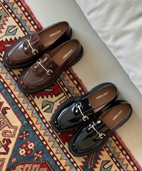 PLATFORM BIT LOAFER/2color