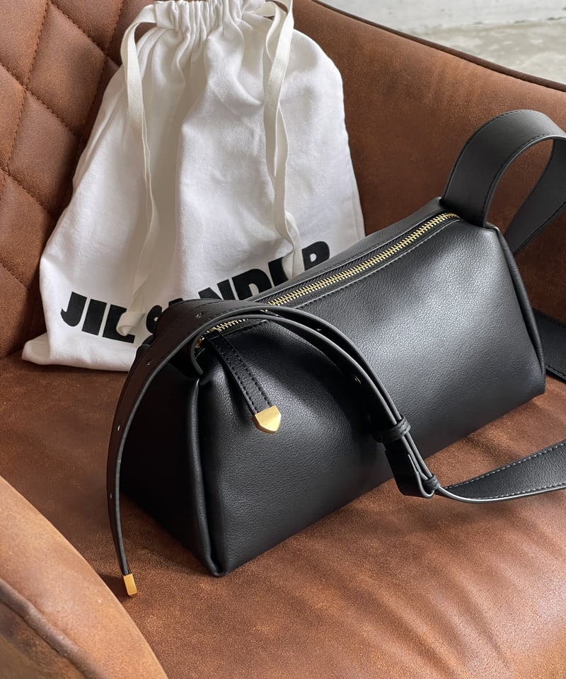 LEATHER ONE SHOULDER BAG / 2color | JISTORY