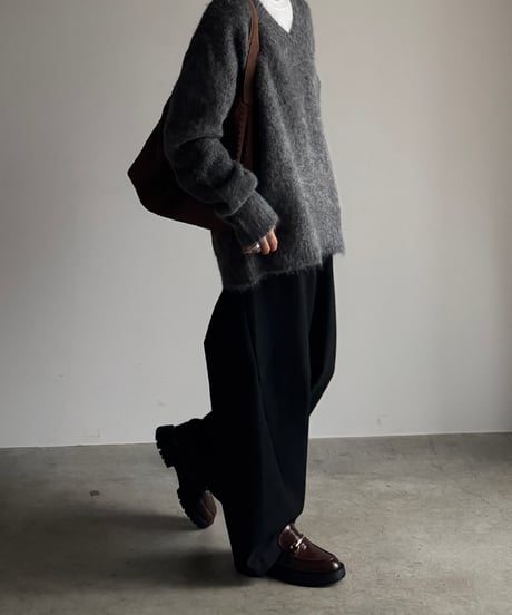 PLATFORM BIT LOAFER/2color