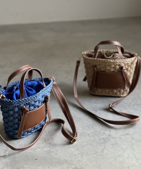 BASKET SHOULDER BAG / 2color