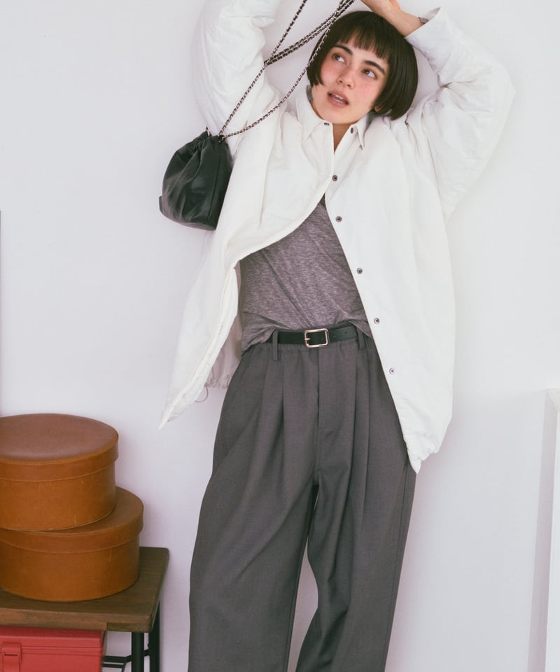 バッグ (JISTORY) CHAIN SHOULDER WRINKLE BAG CHAIN SHOULDER WRINKLE BAG | JISTORY