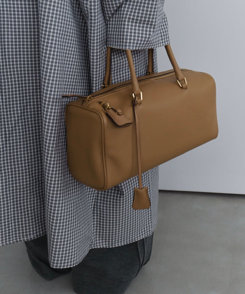 LEATHER BOSTON / 2color | JISTORY