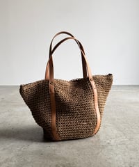 【予約】ROUND STRAW SHOULDER BAG