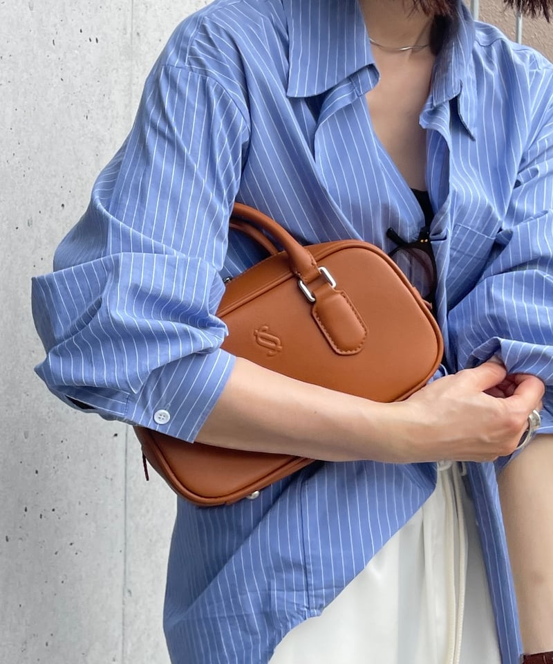 バッグ 00s DIESEL l Logo mini Boston Bag EMBOSS LOGO MINI BOSTON BAG / 2color | JISTORY