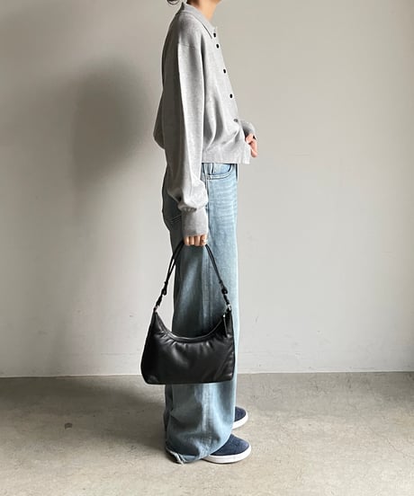 PADDED ONE SHOULDER HOBO BAG
