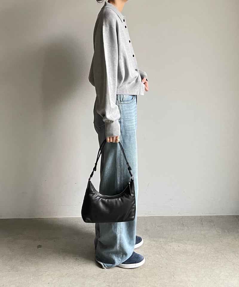 PADDED ONE SHOULDER HOBO BAG | JISTORY