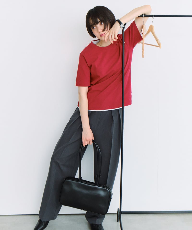 SHOULDER BOSTON BAG / 2color | JISTORY