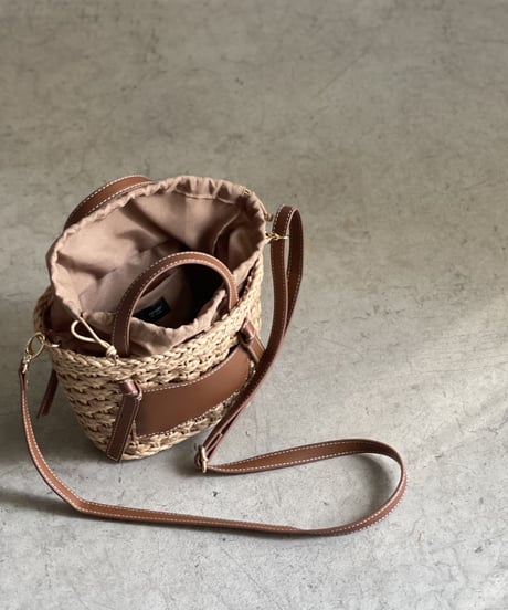 BASKET SHOULDER BAG / 2color