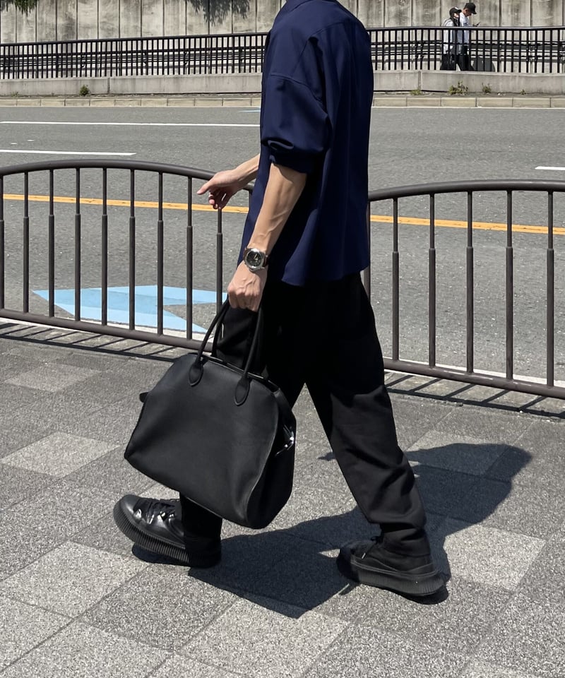 JISTORY  SIDE BELT BOSTON BAG ブラック