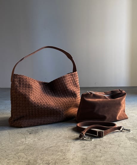 JI STORY ハンドバッグ(Lのみ) taup brown