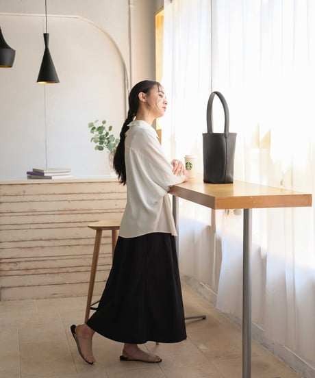 ONE HANDLE SHOULDER BAG middle / 3color