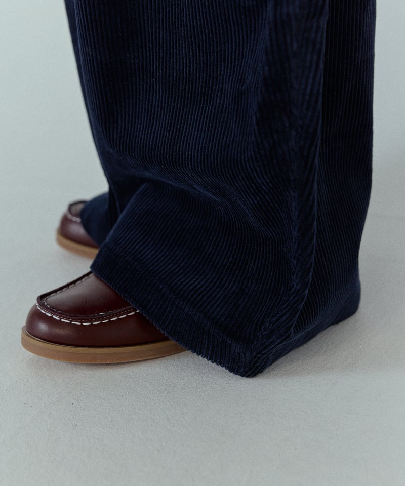 LEATHER LACE DECK SHOES | JISTORY