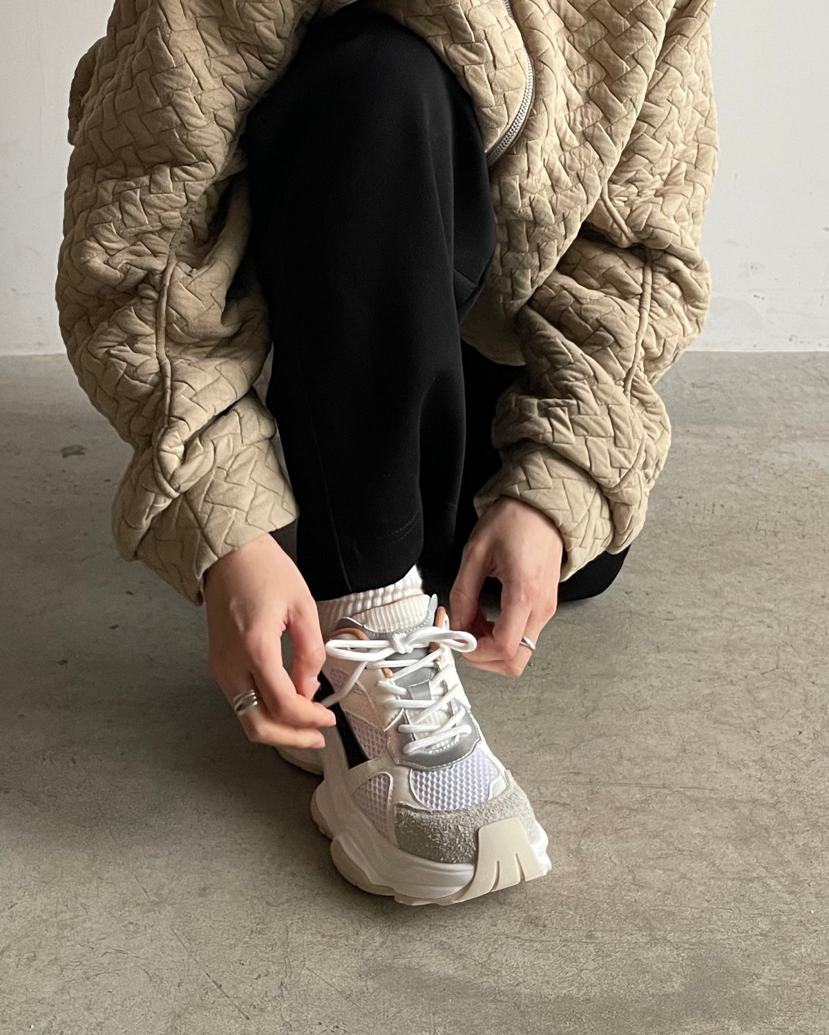 関税送料込 OGR ダッドシューズ Dad Sneaker RUGGED MESH DAD SNEAKERS #001 /2color | JISTORY