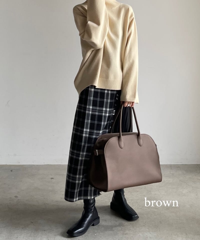 jistory SIDE BELT BOSTON BAG