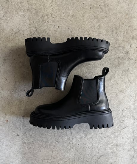 SIDE GORE BOOTS / 2color