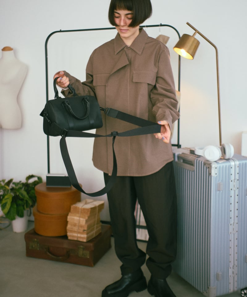 バッグ JISTORY BELT BOSTON BAG middle SIDE BELT BOSTON BAG middle | JISTORY