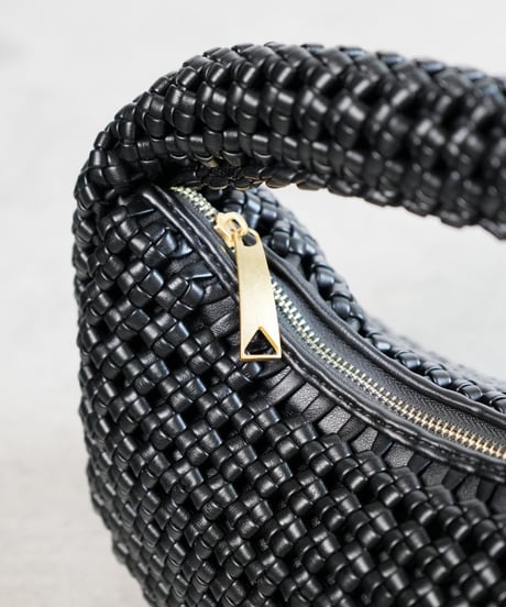 WEAVE HANDLE BAG / 2color