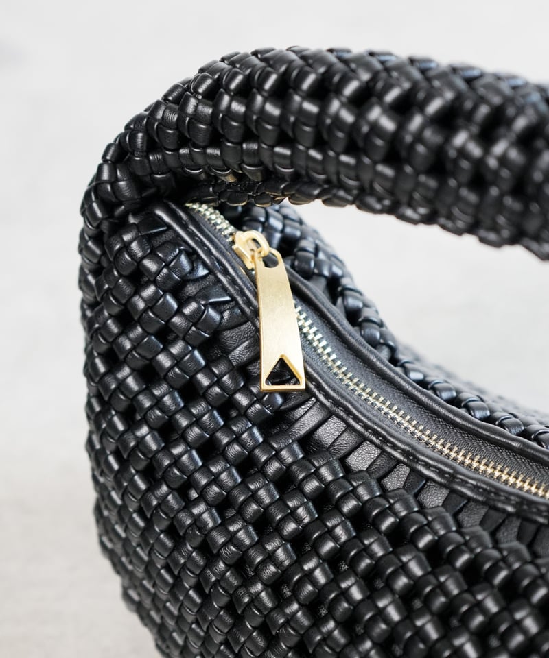 WEAVE HANDLE BAG / 2color | JISTORY