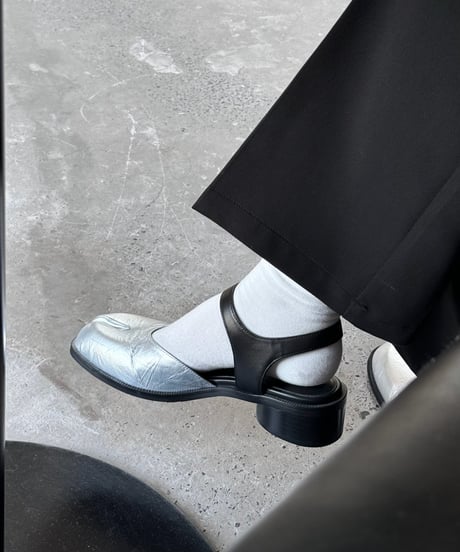 ANKLE STRAP TABI SANDALS / 2color