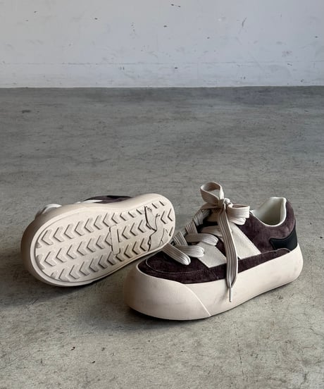 THICK LINE PLATFORM SNEAKERS /2color