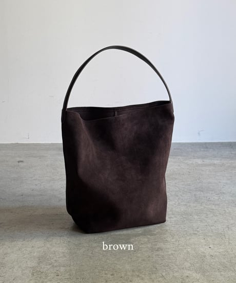 ONE HANDLE SUEDE BAG / 5color